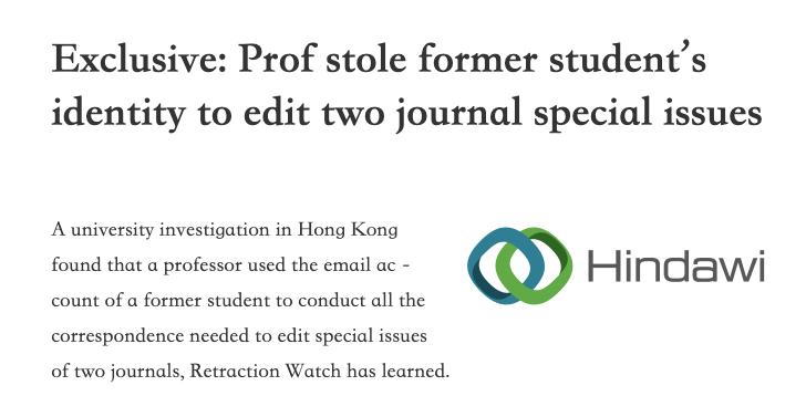 前硕导冒用学生的邮箱引发学术不端，背后可能大有玄机！