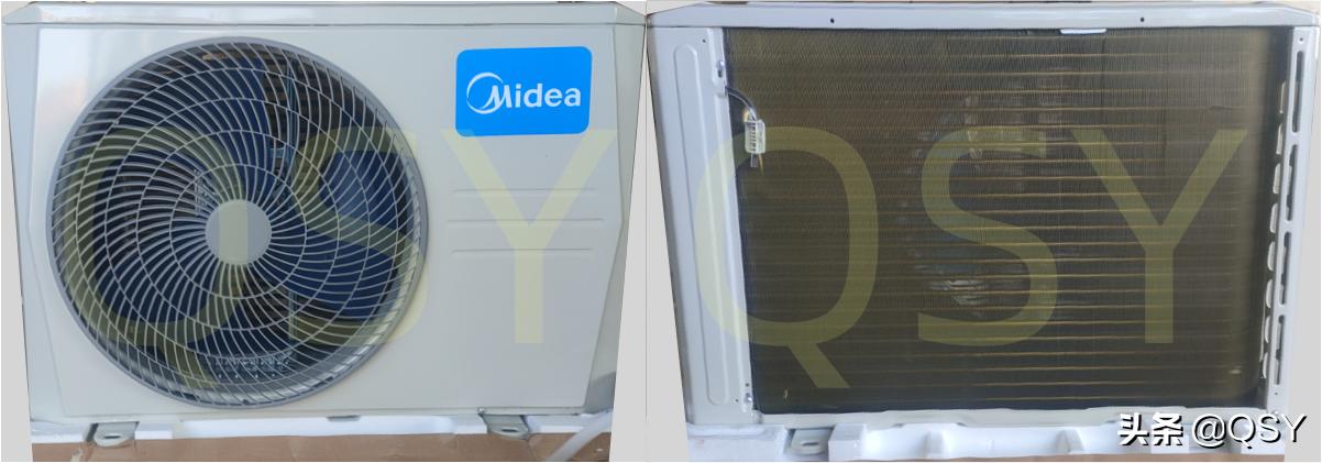 华凌n8he1和美的风尊拆机对比,美的风尊空调外机拆机全过程视频