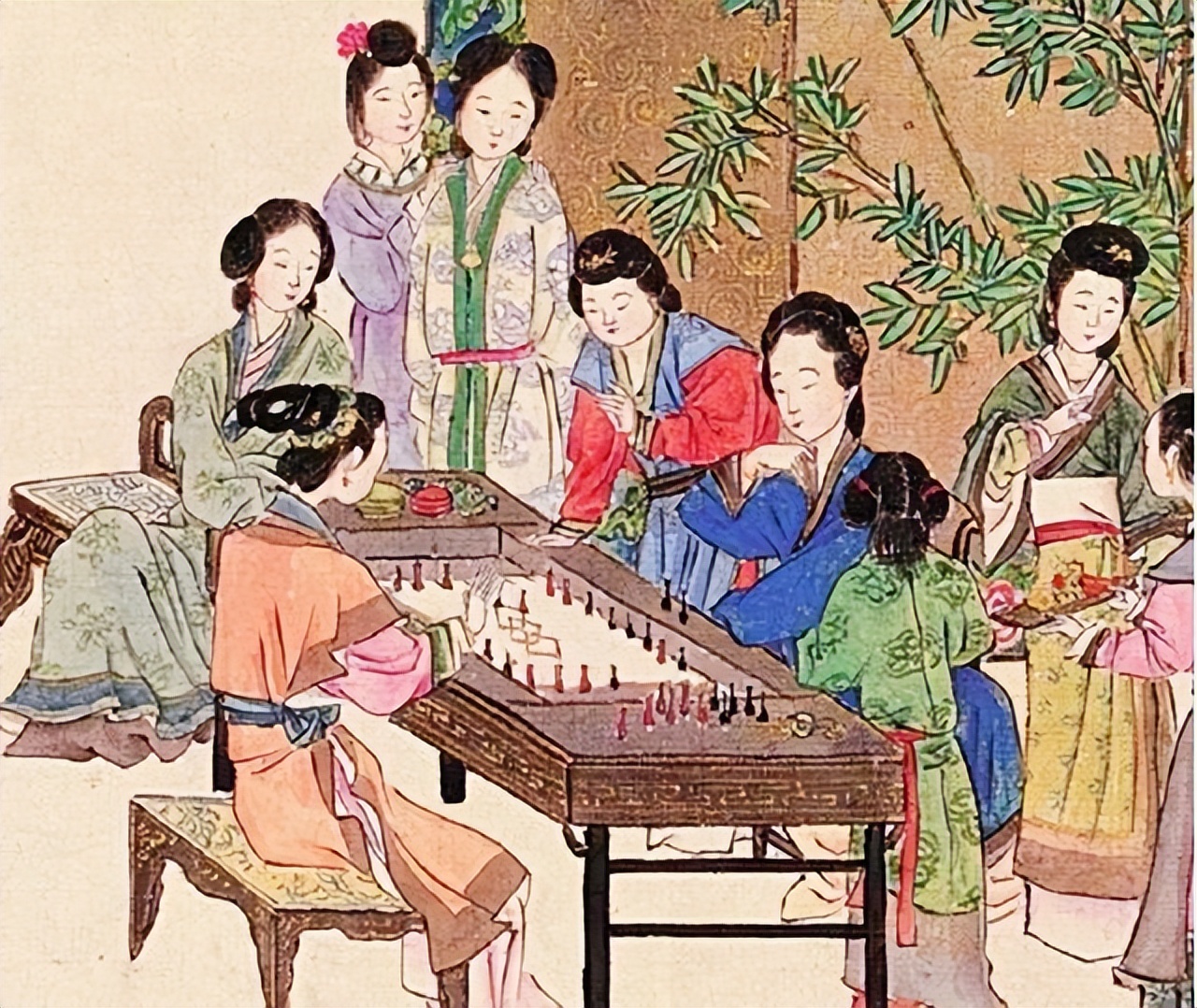 唐玄宗与杨玉环酷爱握槊,唐玄宗玩的握槊到底是什么