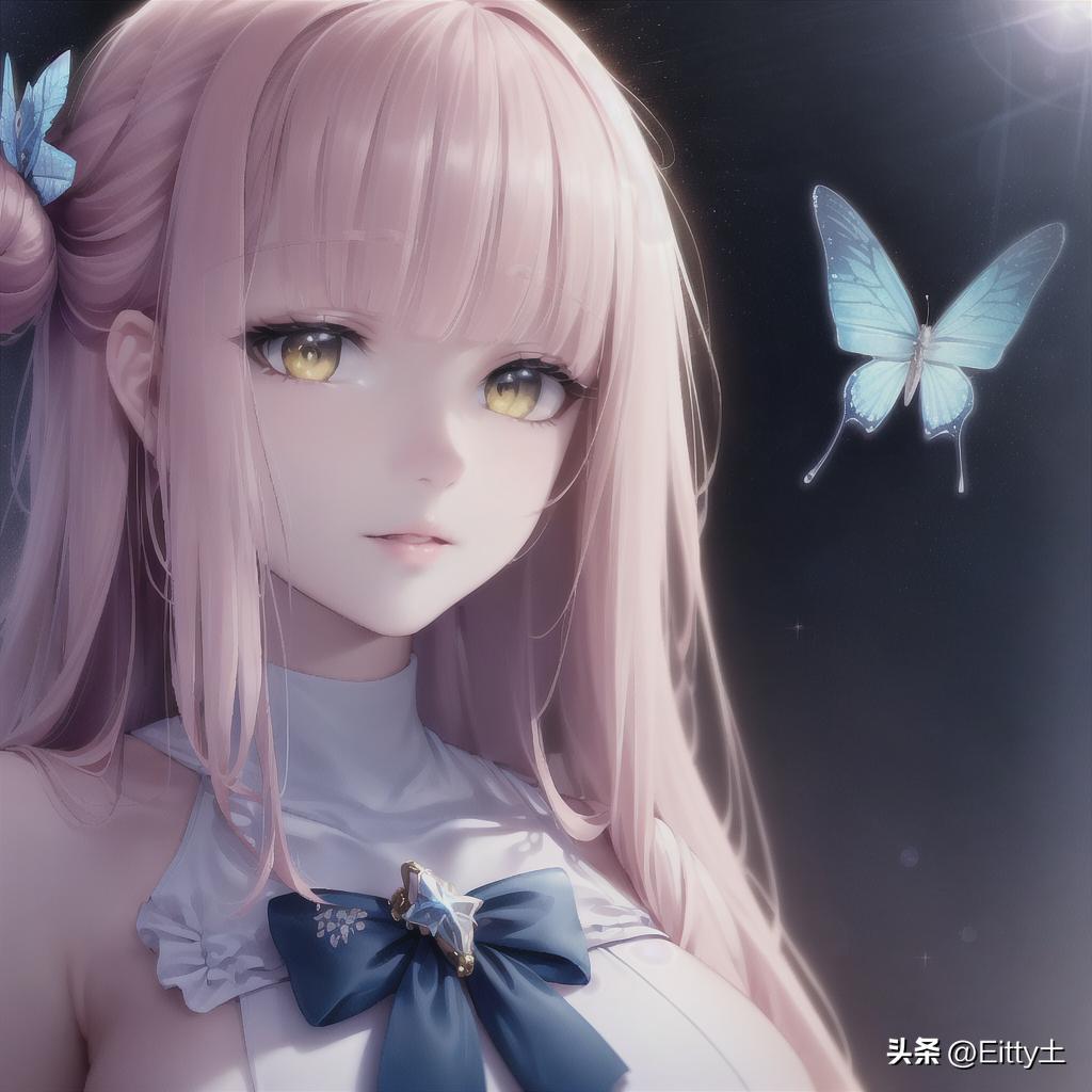 动漫美少女ai绘画素材,美少女动漫壁纸图片可爱