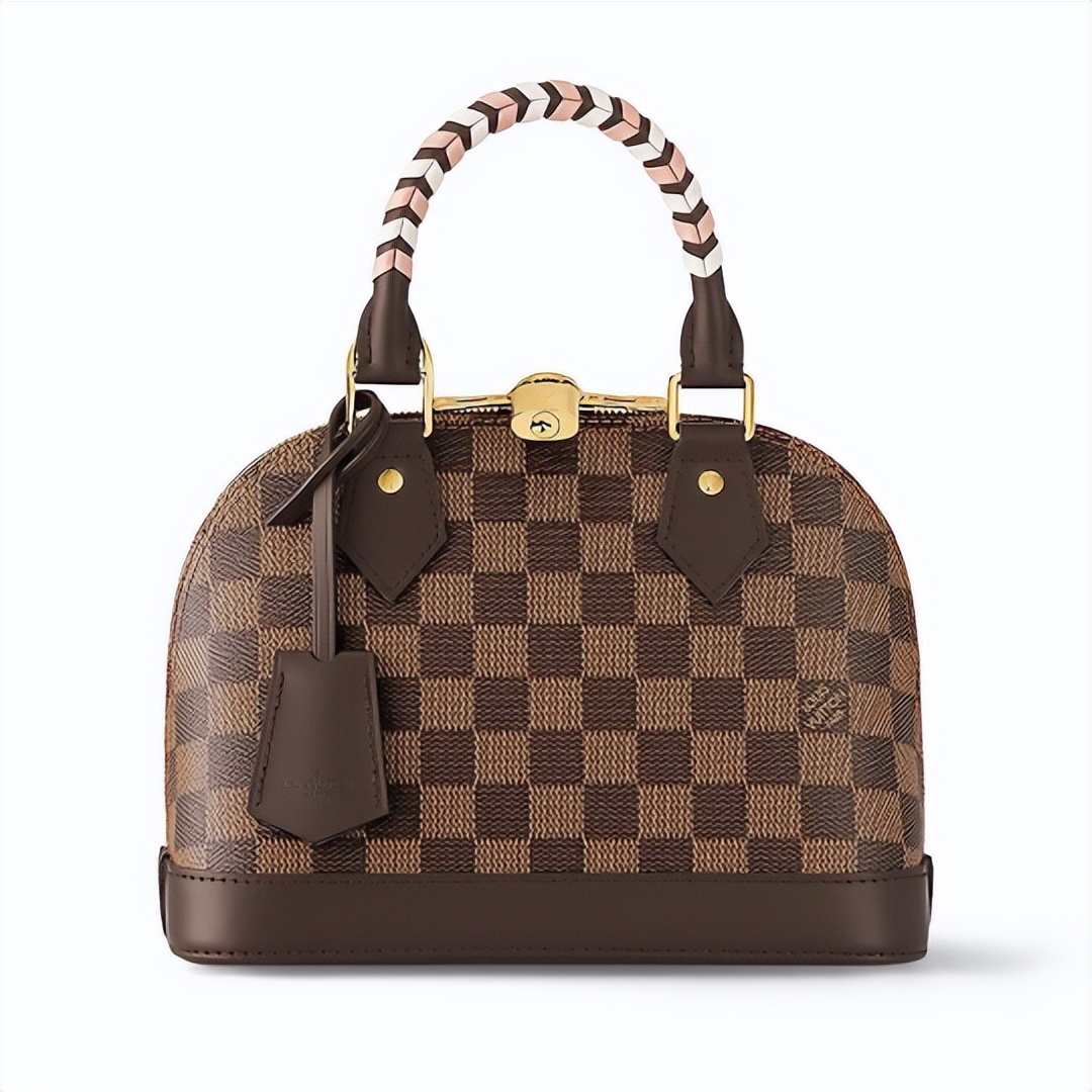 louisvuitton棕棋盘手拿包价格,louisvuitton包包的肩带会硬吗