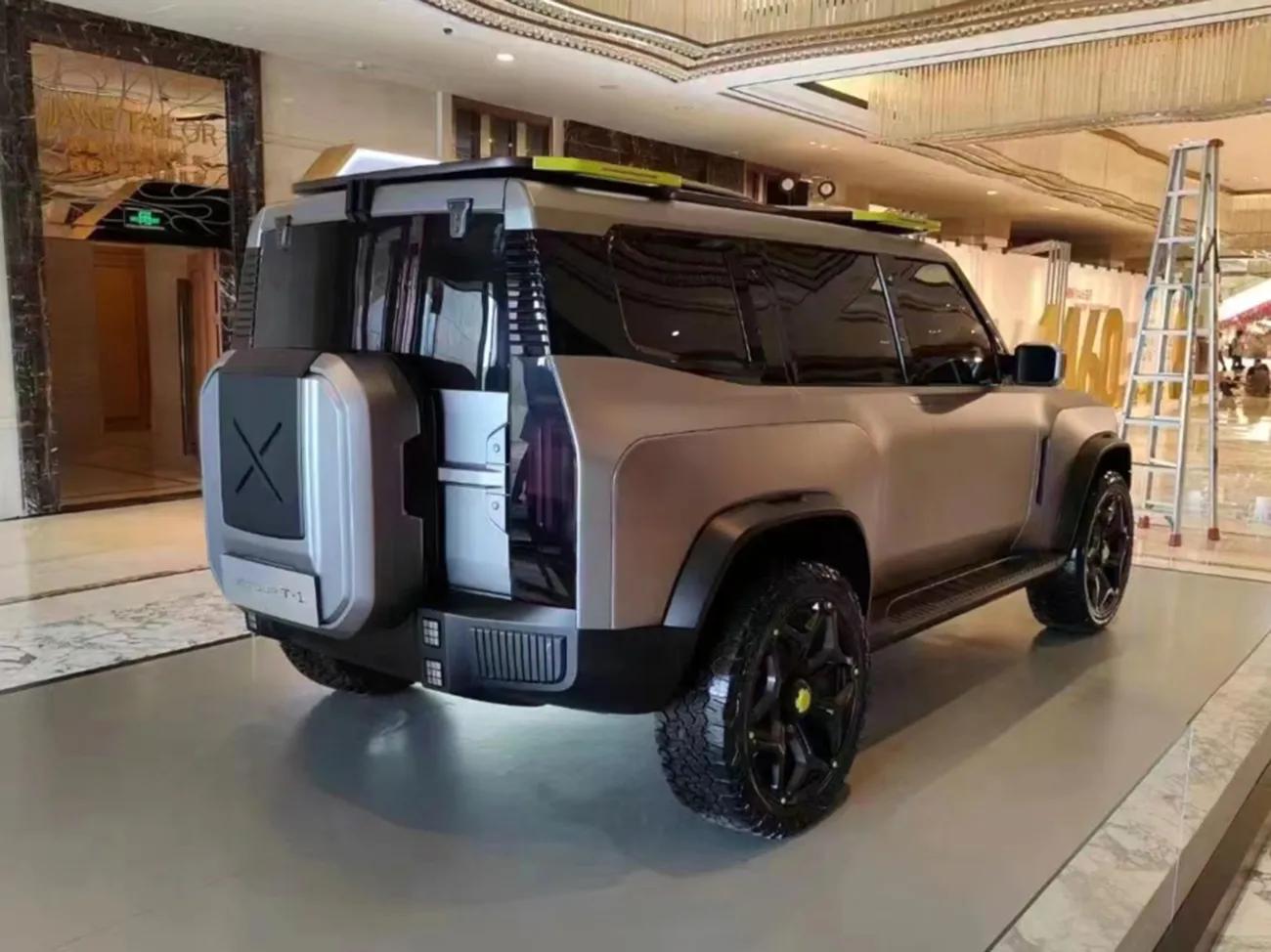 奇瑞捷途t-1亮相,奇瑞捷途T.3