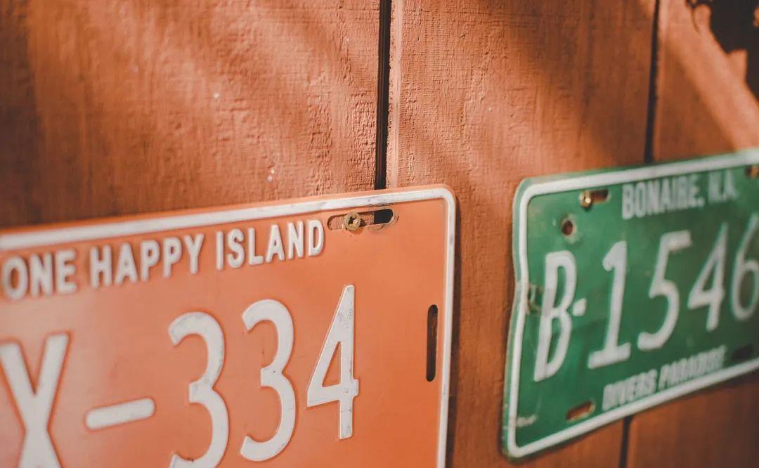 车牌号字母和数字的信息,车牌号就是人的象征