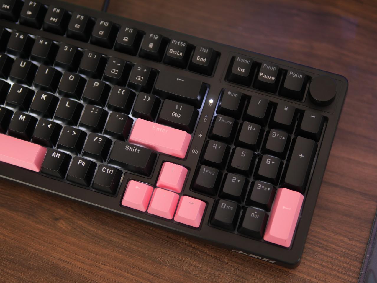 黑爵机械键盘ak996测评,黑爵ak98机械键盘