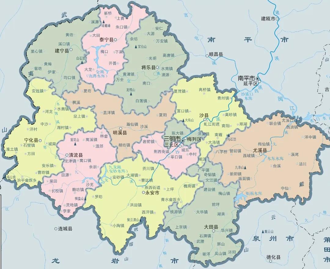 三明市沙县旅游景点,三明市旅游景点大全地图