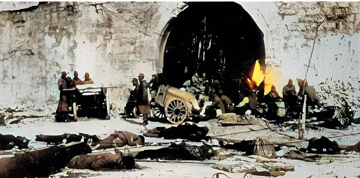 清代杖刑老照片,晚清刑犯图片大全