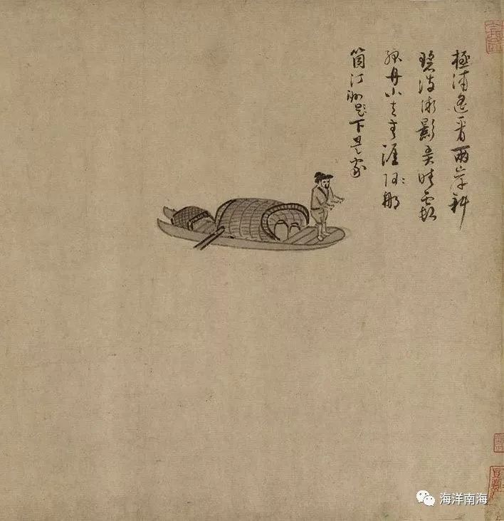 中国古代名画垂钓,古代名画垂钓