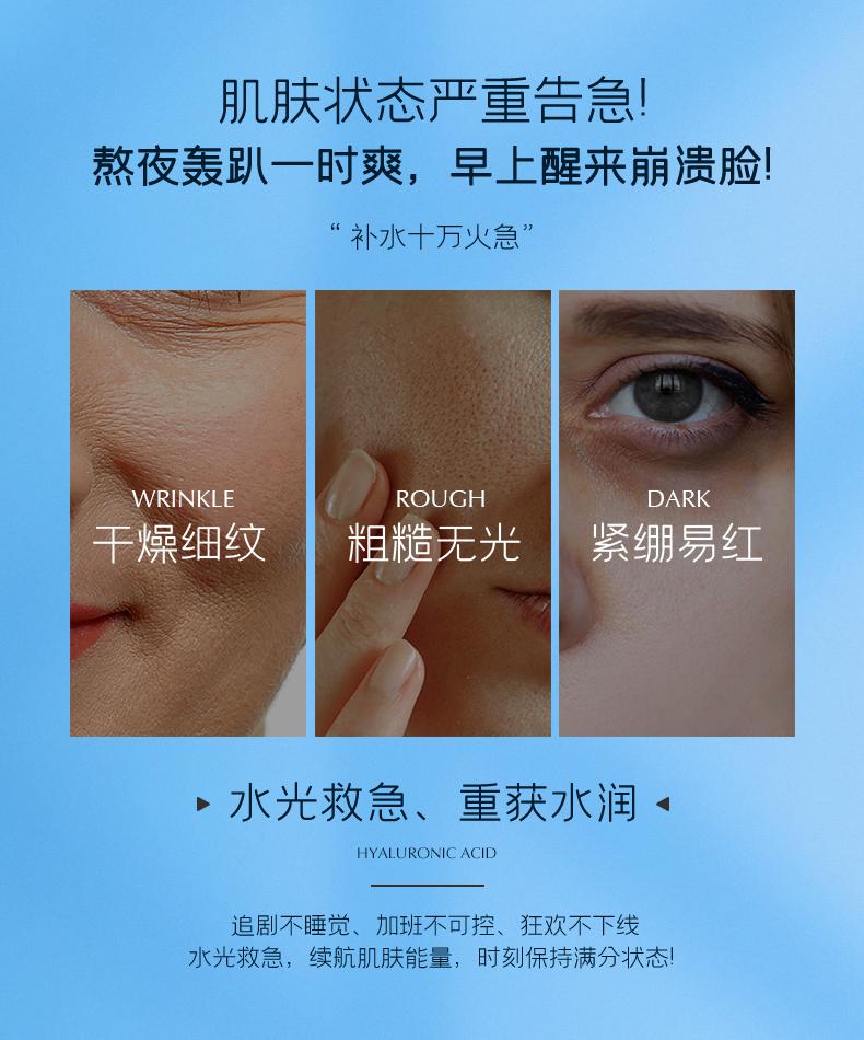 颐莲玻尿酸水光肌原液面膜1盒,颐莲玻尿酸补水保湿面膜测评