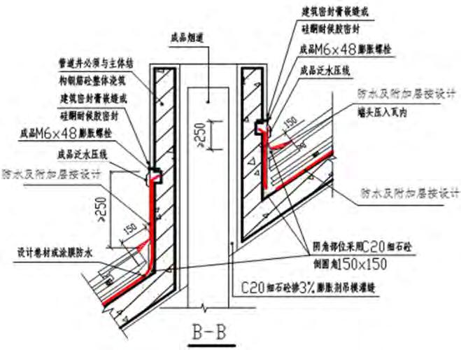 地下防水工程的细部防水构造内容,屋面防水工程的刚性防水如何施工