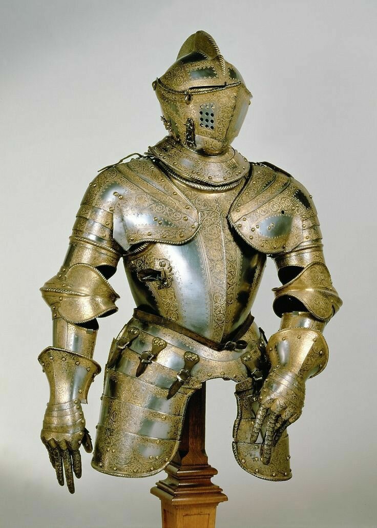 12世纪欧洲的盔甲,欧洲顶级骑士铠甲