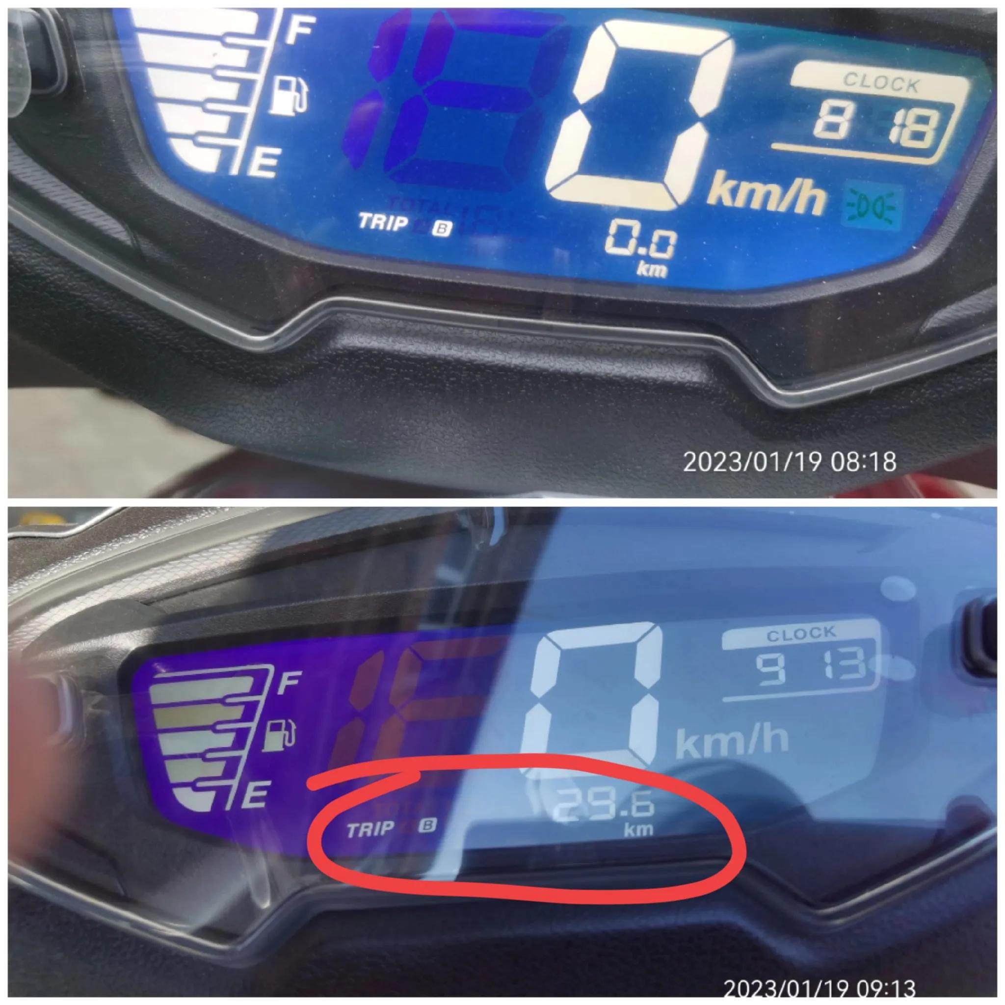 afr125踏板可以调里程表吗,踏板摩托车码表和里程表