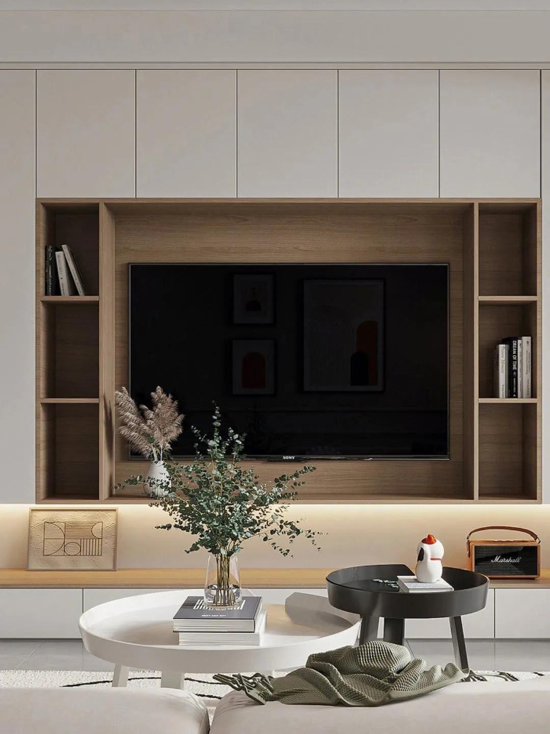 30款背景墙案例,30款电视背景墙