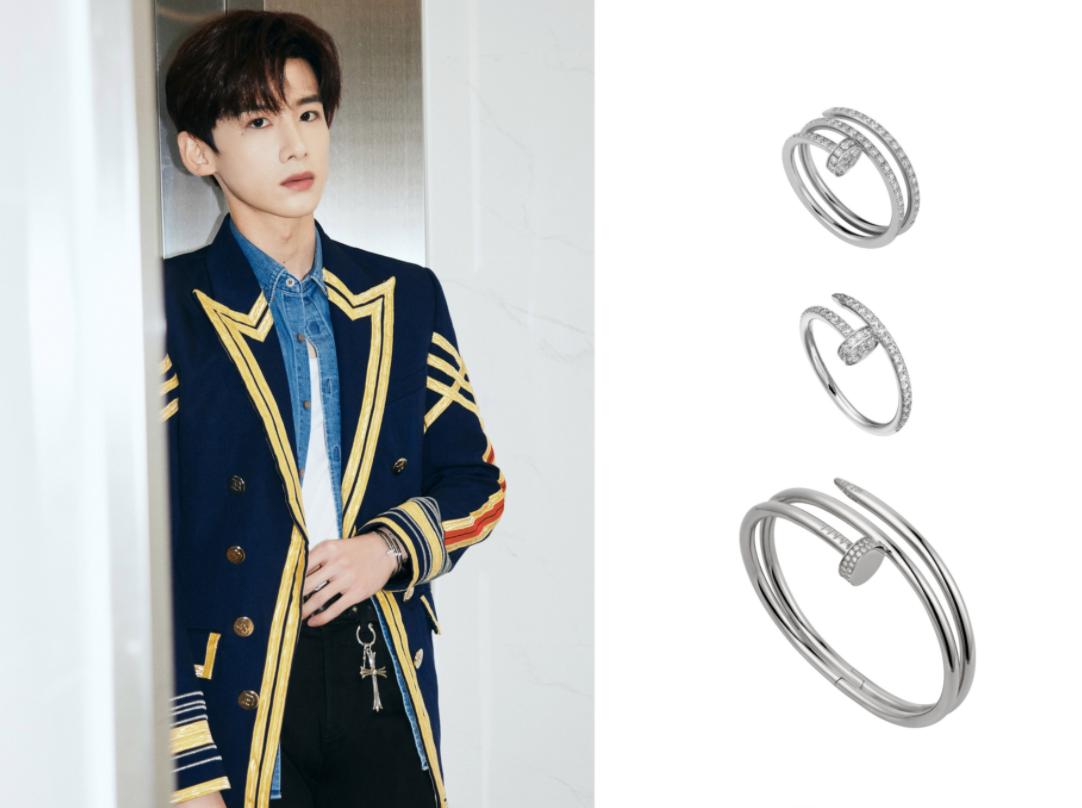 白敬亭宋轶扫楼情侣装图片,白敬亭宋轶扫楼拍照换玩偶