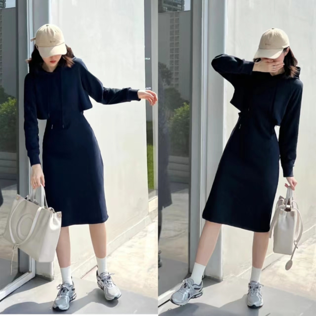 宽松版卫衣搭直筒宽松休闲裤,宽松卫衣怎么搭配裙子才好看