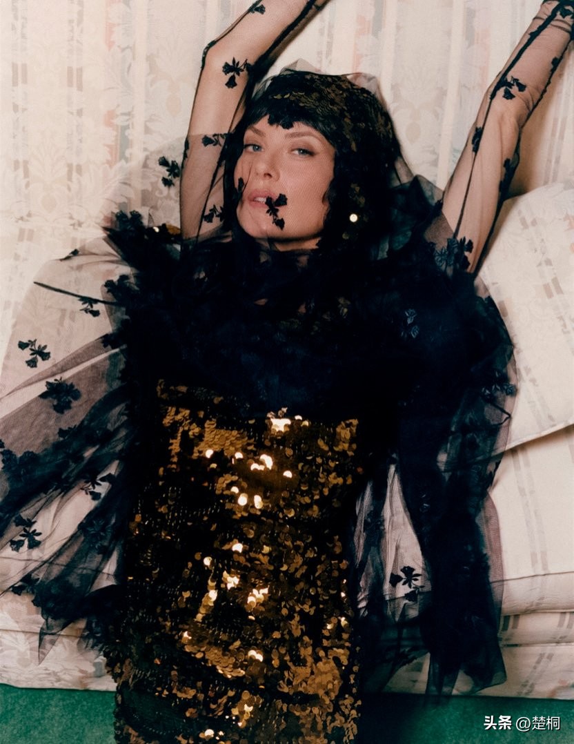 加拿大超模莎琳·夏露,拉夫·劳伦秋季时装摄影