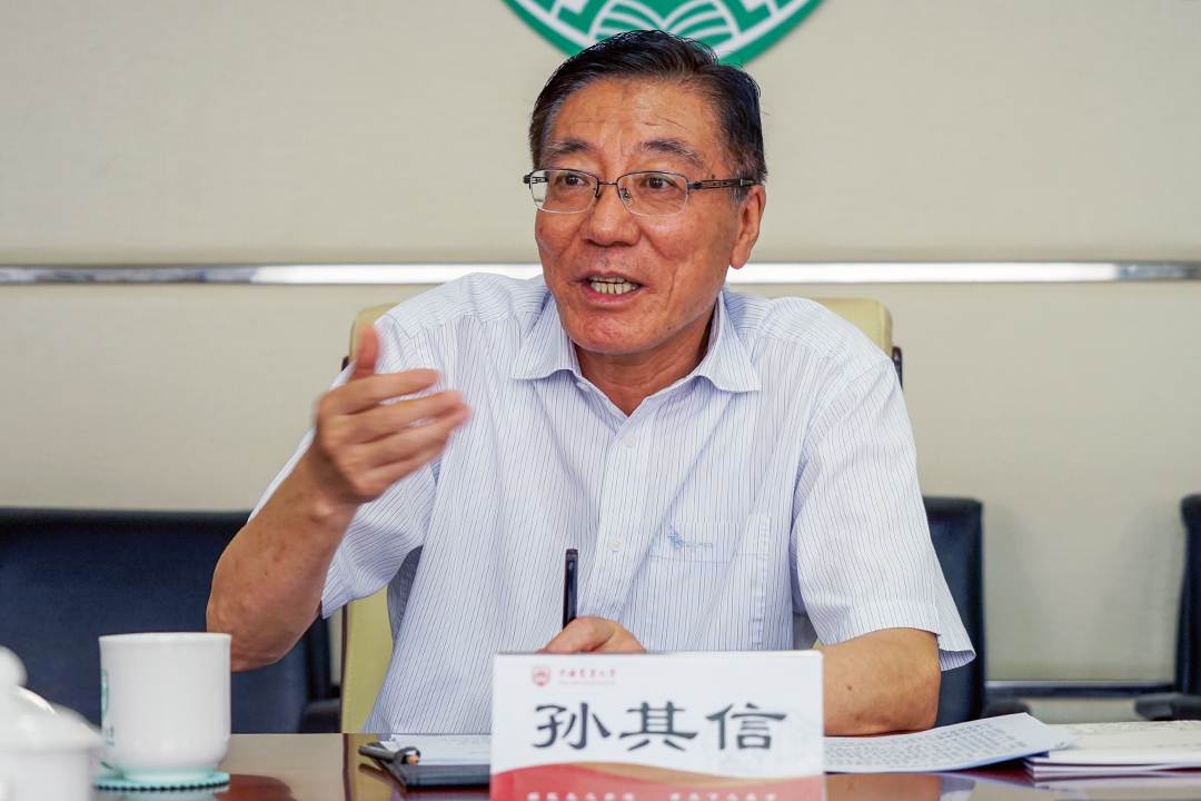 孙其信会见福建农林大学*党**委书记王建南、校长兰思仁一行