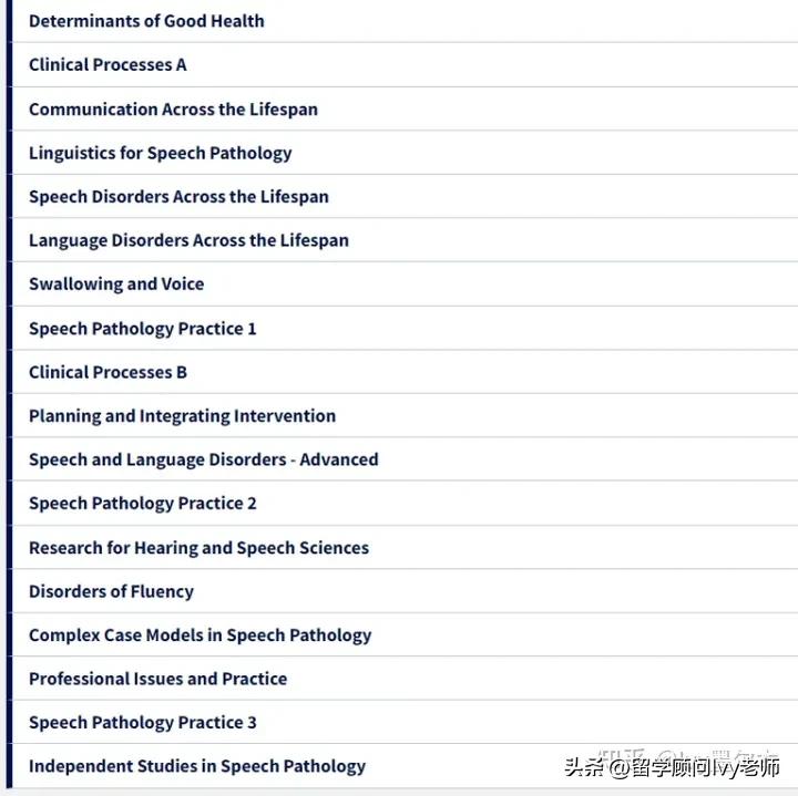 言语治疗学硕士留学,澳洲言语治疗师硕士申请条件