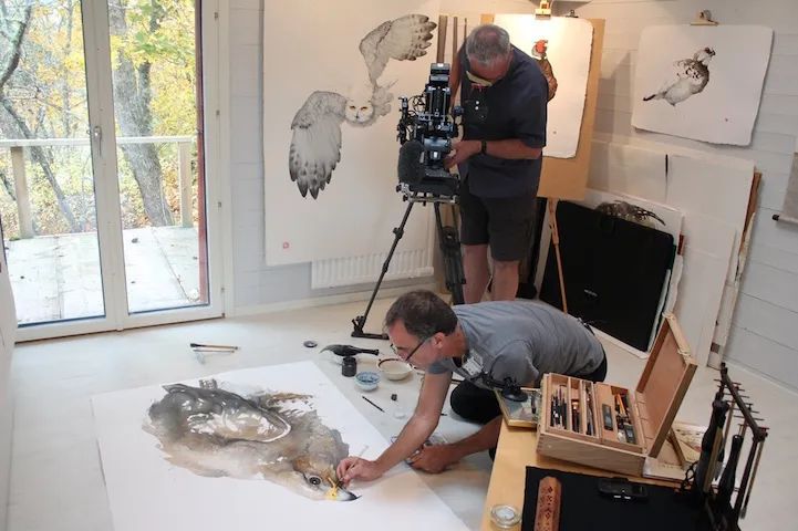 中国手画水墨画震惊国外,一幅画卖了十亿天价