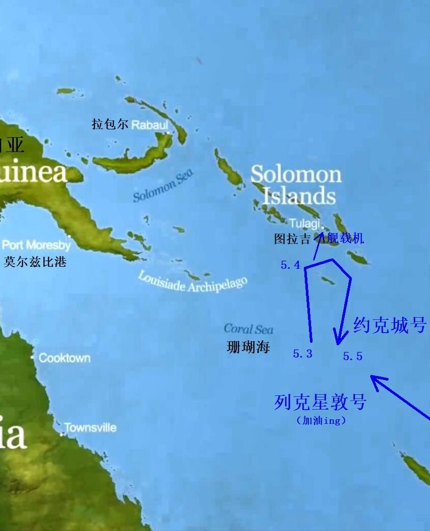 详解人类海战史上的首次航母大对决——美日乌龙不断的珊瑚海海战