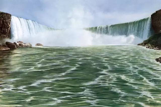 世界顶级水彩画家作品欣赏,世界水彩画大师三巨头的作品欣赏