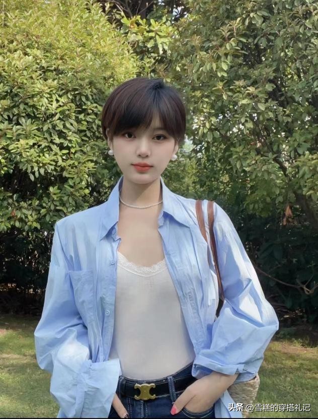 好减龄的齐耳短发轻盈灵动又气质,好看又洋气的女生齐耳短发