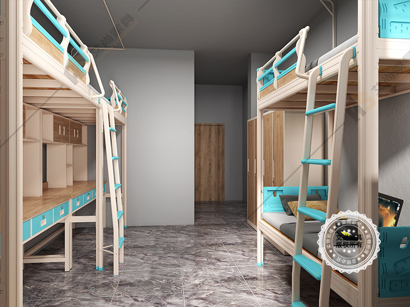 艾尚家具学生公寓床厂家,艾尚铁床