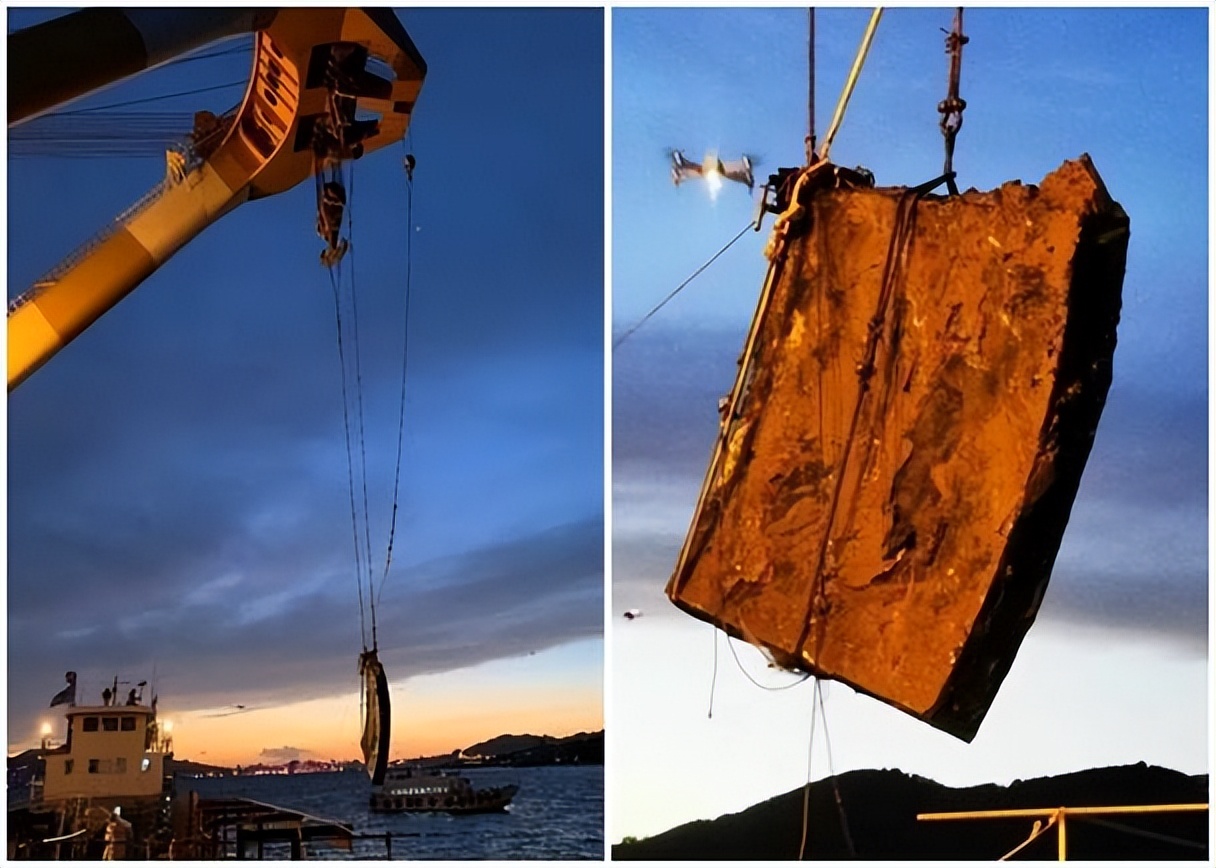 定远舰打捞125年,定远舰残骸回国