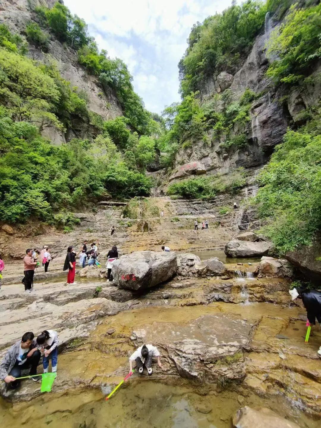 山西晋城蟒河自然风景保护区,青山绿水山西蟒河