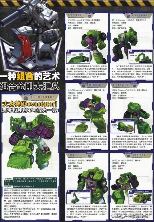 变形金刚第一个组合,变形金刚第1代大力神拼装