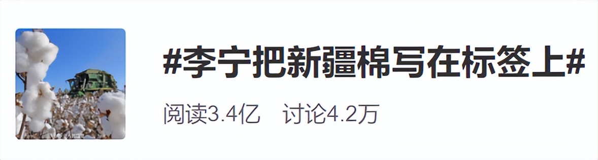 民族品牌李宁大翻车