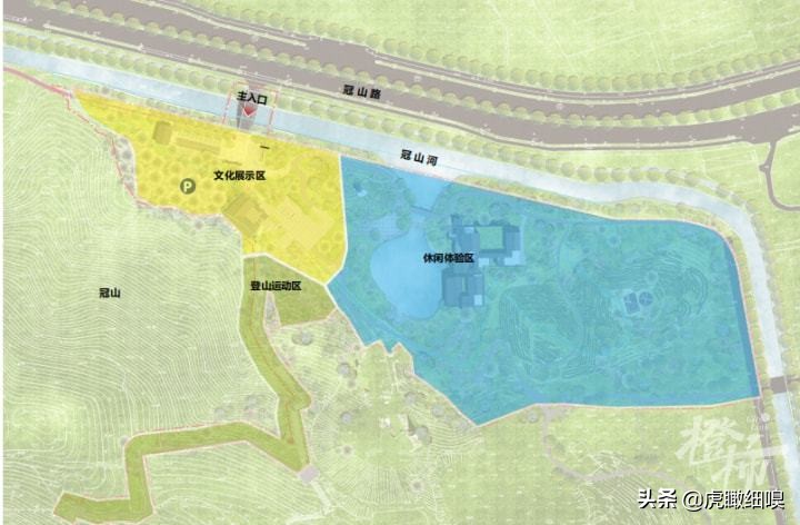 杭州冠山风景,杭州滨江区冠山公园