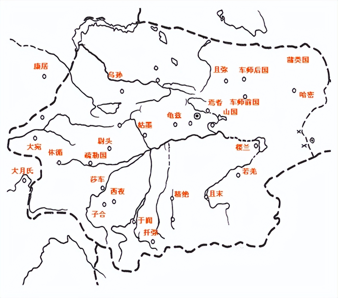 东经北纬地图高清图,图解全东北地图