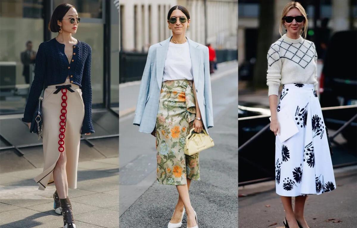 迷笛裙优雅气质,迷笛裙的最佳搭配图片