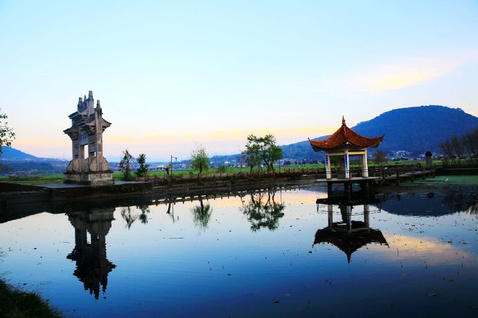 云南和顺古镇,和顺古镇如诗如画的风景