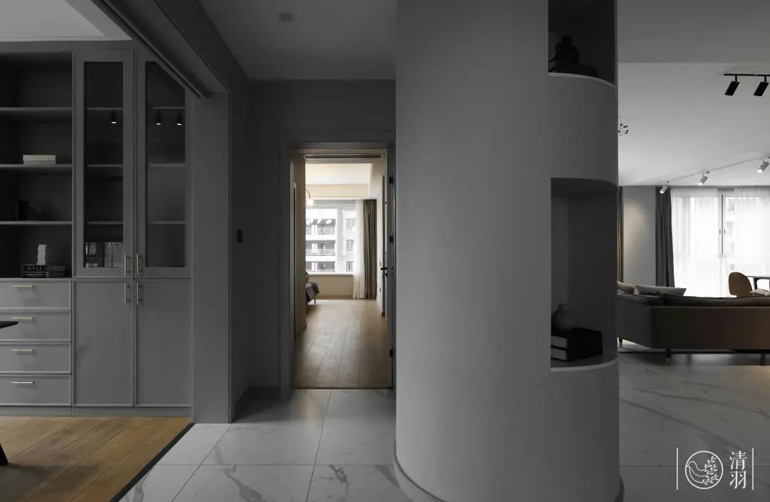 经典黑白灰的现代轻奢风,富有高级感的现代黑白灰