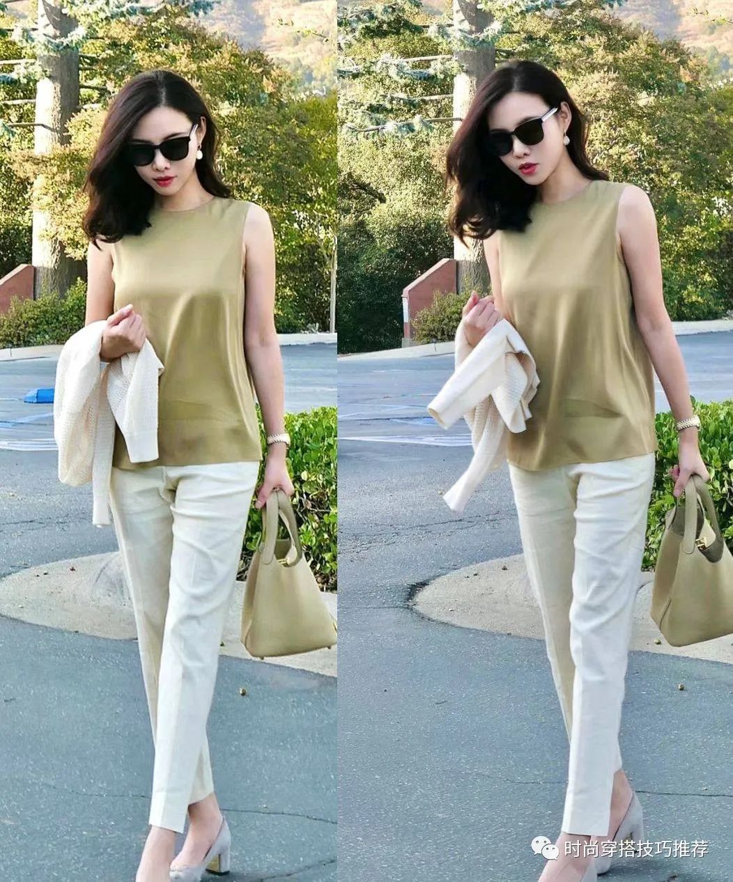 中年女人这样的搭配显年轻有气质,中年女人优雅减龄穿搭夏季