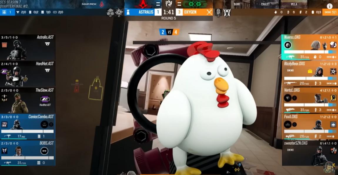 没想到彩虹六号的新型外挂，竟然暗藏玄“鸡”