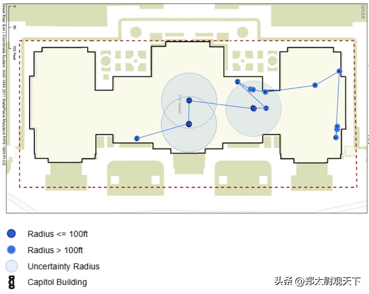 首次曝光：FBI下令谷歌，定位5千部手机，美国人砸完国会山全傻了