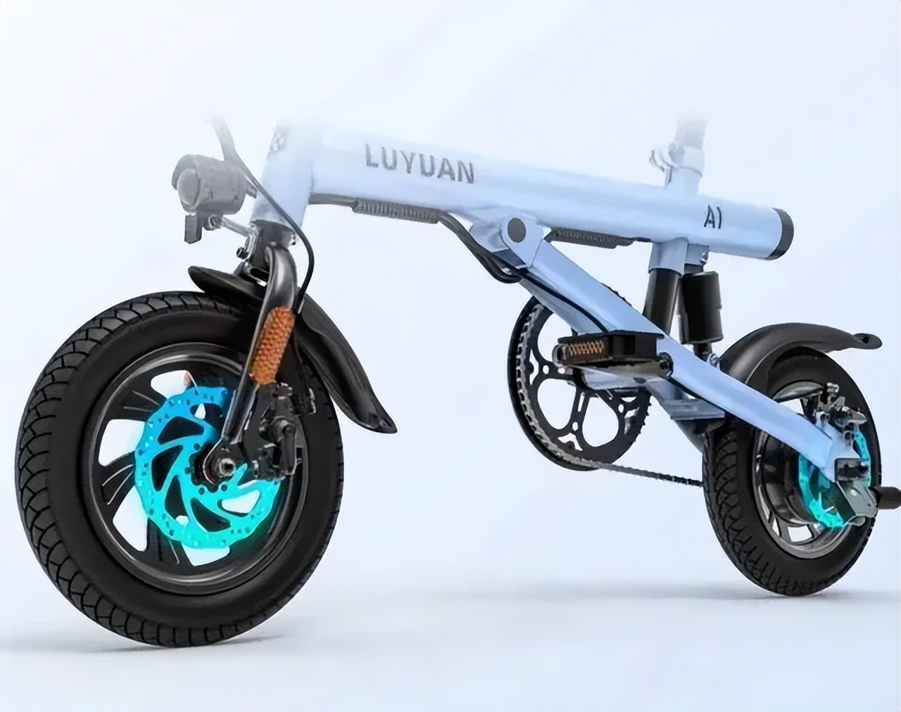 绿源锂电折叠迷你电动车,绿源小型折叠电动车价格