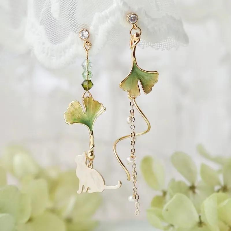 长款珍珠耳环2018新款潮,气质流苏珍珠中长款耳环新款