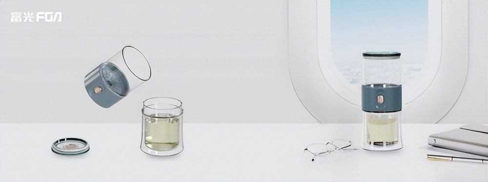 富光泡茶师茶水分离杯,富光不锈钢泡茶大师杯