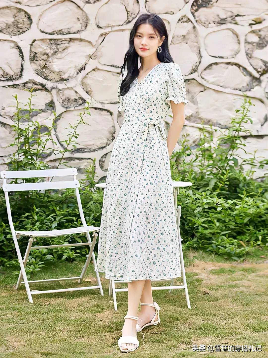 新款裙时髦又减龄穿上超迷人,今年流行的法式裙子