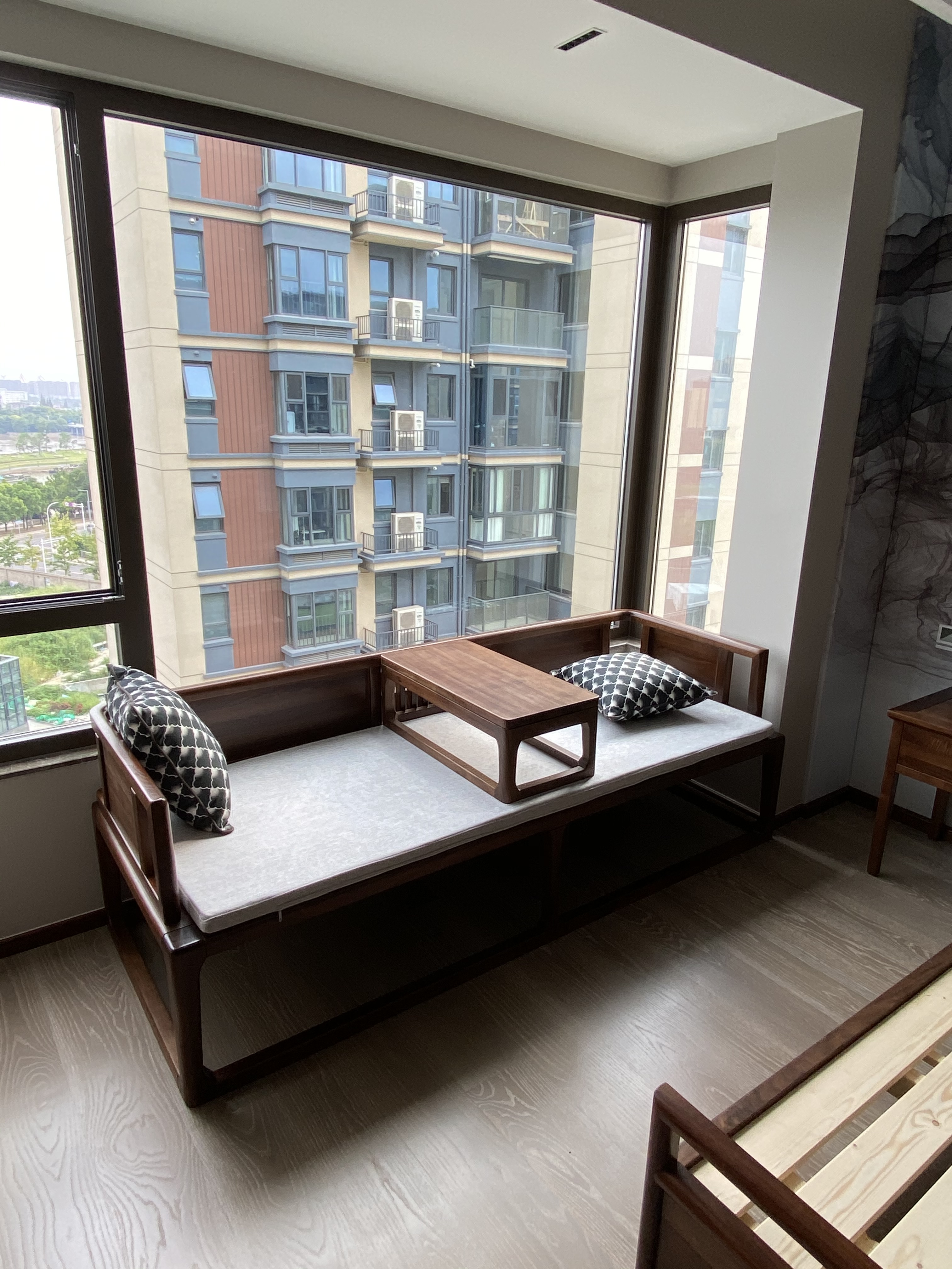 有清堂新中式胡桃木家具,和谐尚品家具新中式胡桃木沙发