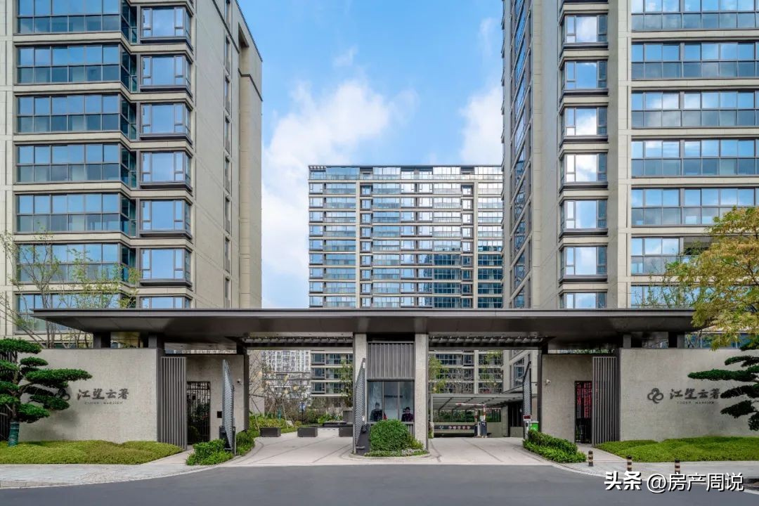 高档小区大门入口图片欣赏,高档小区大门入口门楼图