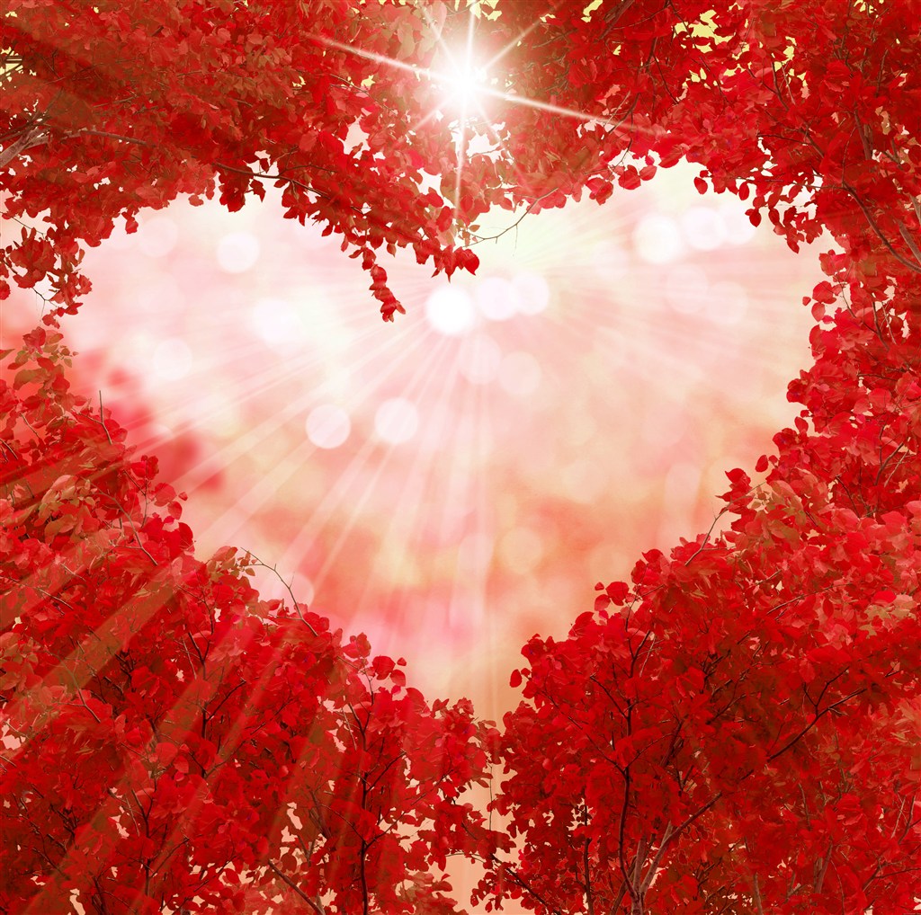 立体爱心壁纸背景图,心形壁纸背景闪图