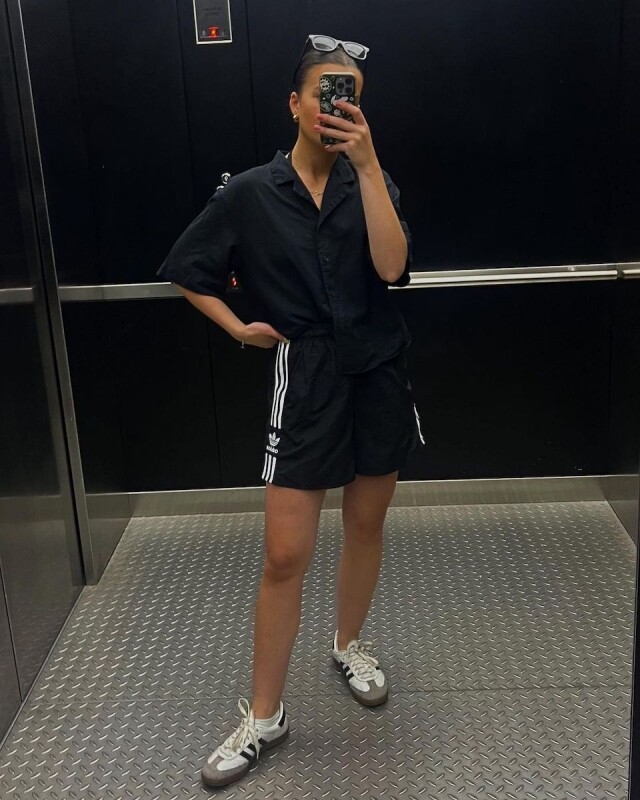 adidas足球鞋穿搭,adidassamba秋冬穿搭