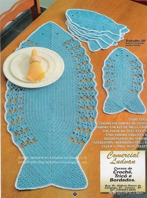 她只用零线就把鱼钩出了百变的花样，还超实用，真是太聪明了！