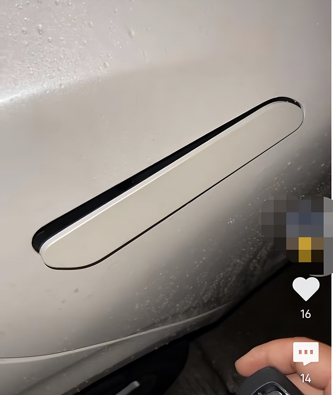 寒潮来临隐藏式门把手冻住,今冬以来最强寒潮袭来