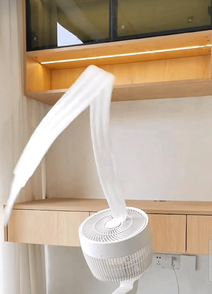 空气循环冷风扇超静音测评,黑科技空气循环扇真的凉爽