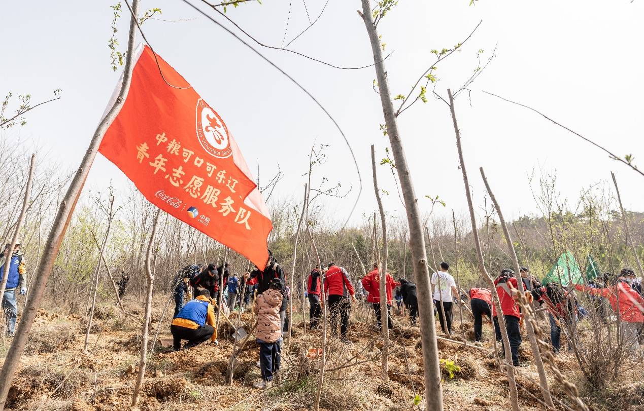 “植”此青绿、共“树”希望中粮可口可乐在辽宁掀起全民义务植树风潮